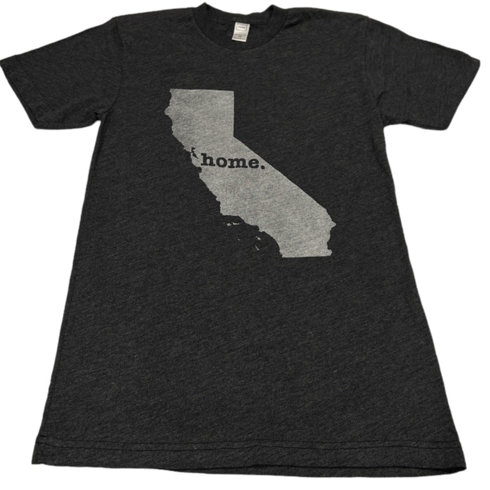 California “home.” T-shirt